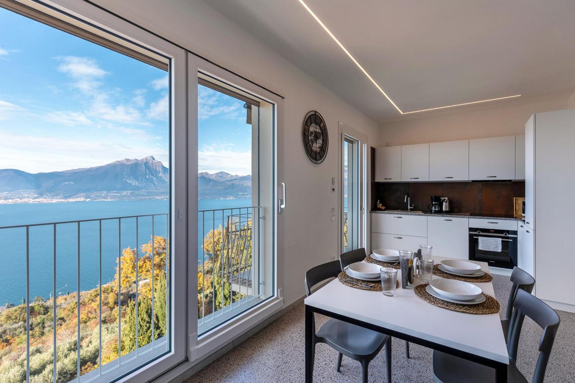 Casa Serena Lake View Torri del Benaco Kültér fotó